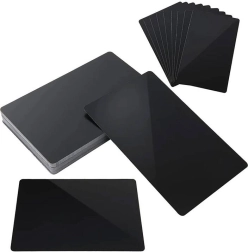 Jeu de cartes de visite en aluminium LASERPECKER (100 pcs)