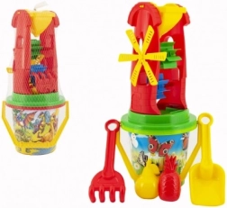 Sand set with mill and molds