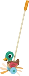 Vilac wooden push-along duckling