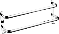 Ag988b Stenski nosilec 60 cm srebrn