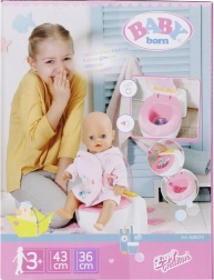 BABY born Bath Poo-Poo Toilet for 43 cm dolls