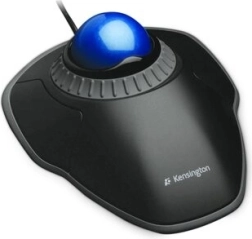 Kensington Orbit trackball s rolovacím kroužkem, drátový