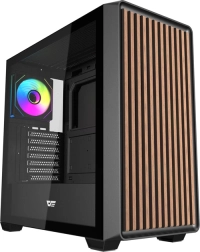 Darkflash DS900WD ATX PC Case, black, with 4 fans