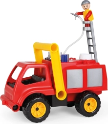 Lena camion dei pompieri attivo con cannone ad acqua