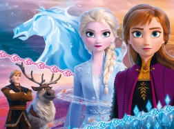 Puzzle 30 pieces - Sisters' Courage - Disney Frozen 2