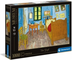 Puzzle 1000 pieces Museum – Bedroom in Arles by Vincent van Gogh (Clementoni)