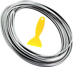 Decorative Trim Strip 5m Silver