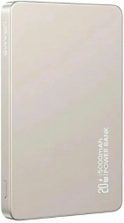 Bezdrôtová powerbanka 5000 mAh s magnetickým uchytením MagSafe, 20W PD, titánová