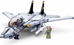 Set di montaggio dell’aereo da caccia F-14 TOMCAT Sluban ModelBricks