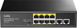 Cudy 8-Port 10/100M PoE+ Switch with 2 Uplink Ports