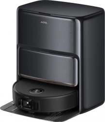 mova z60 ultra roller robot aspirapolvere e lavapavimenti nero con autopulizia