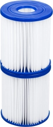 Dva náhradní filtry do bazénové pumpy BESTWAY typ I (sada 2 ks)