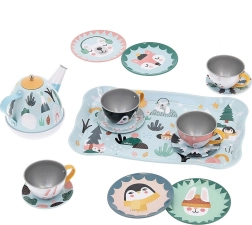 Vilac dječji glazbeni čajni set Michelle Carlslund, metalni, 14 dijelova