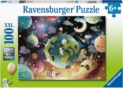 Puzzle Ravensburger Planet Playground 100 pezzi