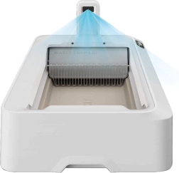 Inteligentní samočisticí kočičí toaleta PetKit Purobot Crystal Duo s AI kamerou