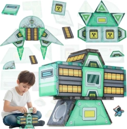 Costruzioni magnetiche Stazione Spaziale STEM, 108 pezzi
