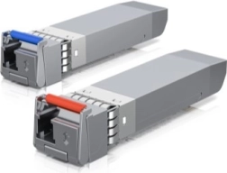 SFP+ modul Ubiquiti UACC-OM-SM-10G-S-2, single‑mode 10Gbps, BiDi, 10 km (2 stk.)