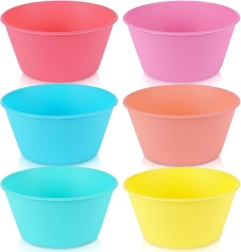 Plastične zdjele 12,5 cm, 400 ml – set 6 kom