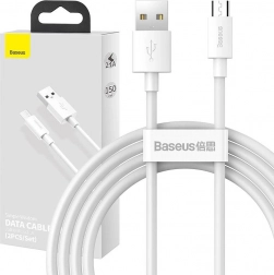 Set podatkovnih kablov Baseus USB na Micro 2,1A 1,5m