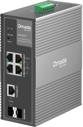 Switch industriel IES206GPP Omada, 6× gigabit, 3× PoE+, 1× PoE++, gestion cloud