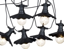 Buiten LED lichtslinger 5,5 m met 6 lampen en timer