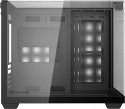 Case per computer Darkflash di medie dimensioni con pannelli in vetro trasparente