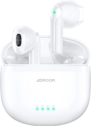 Joyroom wireless in-ear earbuds with 4 microphones and noise reduction, white