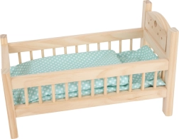Small Wooden Doll Bed