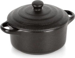 Cocotte en porcelaine avec couvercle 150 ml VILDE