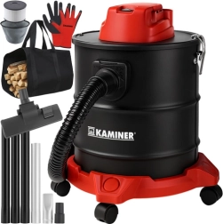 Heat-resistant bagless ash vacuum cleaner 20 L with blowing function KAMINER