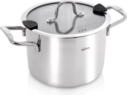 Stainless steel pot with lid VENICE 16 cm, 2.3 l
