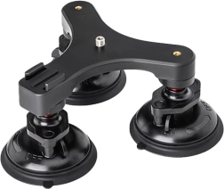 Sunnylife triple-suction car mount for cameras and phones