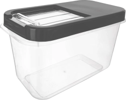 Boîte de rangement Orion avec couvercle coulissant 10 l grise