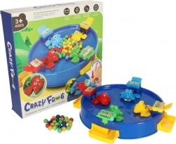 Skill Game Hungry Frogs for 4 Players 3+ Blue