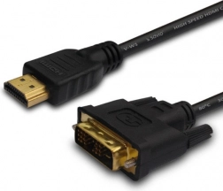 Cavo HDMI a DVI 1,8 m con connettori placcati in oro
