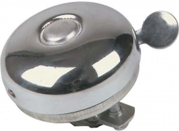 Classic Metal Bike Bell – Steel, Silver