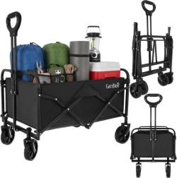 Folding Garden Cart GARDLOV 90 L, Load Capacity 100 kg