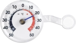 Zelfklevende bimetalen buitenthermometer voor op het raam