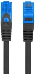 Cat 6A S/FTP CCA Patch Cable 0.5 m Black - 1 pc