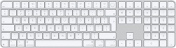 Magic Keyboard avec Touch ID et pavé numérique pour Mac avec puce Apple – Anglais (international) – Touches blanches