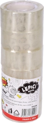 Nastro adesivo trasparente 24 mm x 30 m - 6 pz