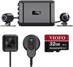 VIOFO MT1 Motorcycle Camera with Wi‑Fi and GPS (Dual 1080p)