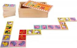 Wooden Zoo Domino small foot