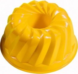 Androni sand mold cake shape 12 cm – yellow