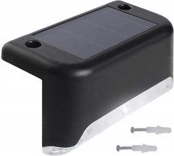 Solarny kinkiet schodowy Maclean LED IP44 z czujnikiem zmierzchu 4000K