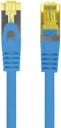 Cordons de brassage cat. 6A S/FTP LSZH CU 0,25 m bleu