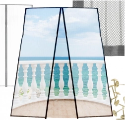 Magnetic door mosquito net 110 × 220 cm