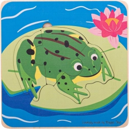 Children's Puzzle Frog Life Cycles Bigjigs Toys