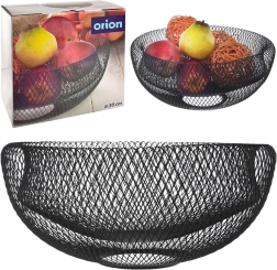 Metal sort frugtkurv RADKA