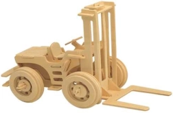 Puzzle in legno 3D Carrello elevatore